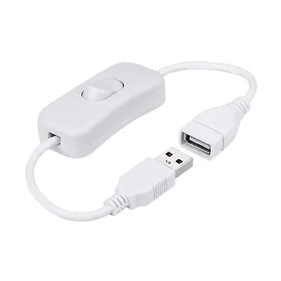 $4.63 • Buy USB Male To Female Extension Cable With ON/OFF Switch Toggle Power Control