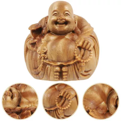 Mini Laughing Buddha Statue For Office/Home Decor • £12.45