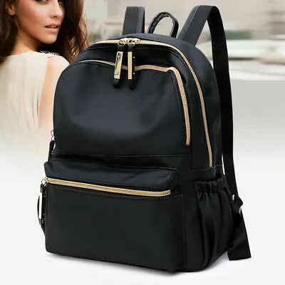 £10.98 • Buy Backpack Ladies Shoulder School Bags Rucksack Leather Handbag Fashion Travel