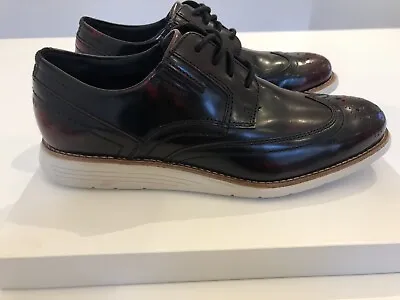 £35 • Buy Rockport Mens Total Motion WingtipShoe Leather Sample  7 UK Black Cherry