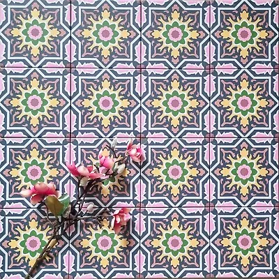 £3 • Buy TILE SAMPLES: Cuba MINI Havana Moroccan Porcelain Anti Slip Wall & Floor Tiles