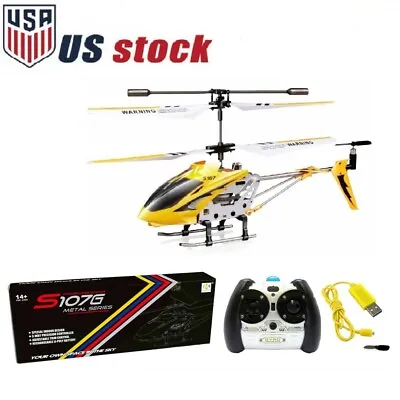 Syma S107G 3.5CH RC Helicopter Remote Control S107 Metal Mini Aircraft GYRO Toy • $23.98