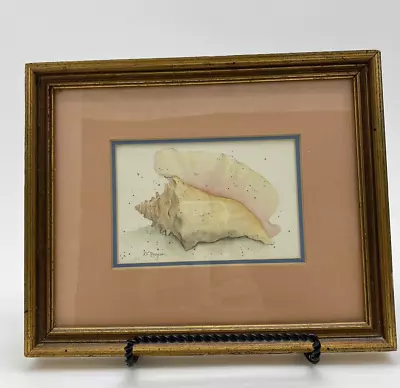 Sea Shell D. Morgan Signed Art Print X2 • $39.99