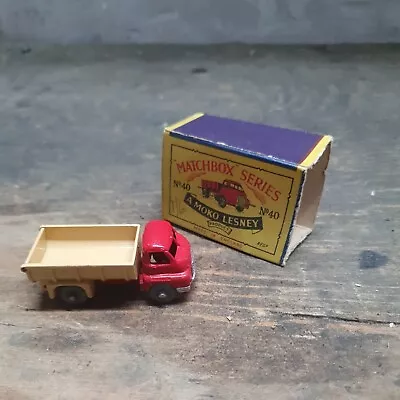 MOKO LESNEY MATCHBOX SERIES No 40 Bedford Tipper • £20