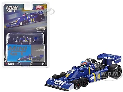 Tyrell P34 #3 Depailler 2nd Pl. Formula One F1 Sweden Gp 1976 1/64 Tsm Mgt00584 • $12.99