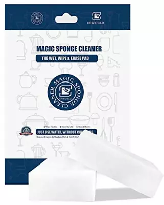 100x Magic Sponge Eraser Sponges Melamine Foam Stain Dirt Oil Instant Remover • £12.99