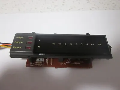 Nad 6050c Audio Cassette Deck Level Meter Assembly With Cover . • $19.95