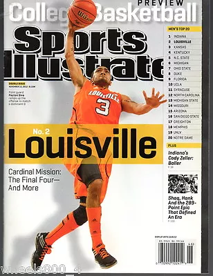 Sports Illustrated 2012 Louisville Cardinals Peyton Siva Newstand Issue NR/Mint • $14.49