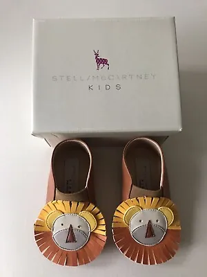 £28 • Buy BN Stella McCartney Leather Lion Cub Baby Shoes, EU 18