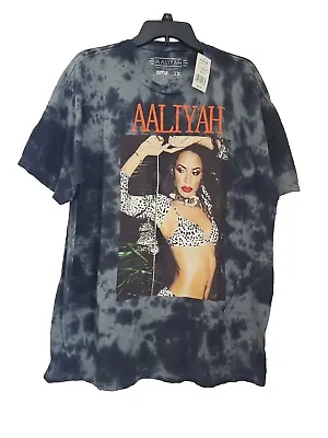 Mens T Shirt Size 2XL Aaliyah Ripple Junction NWT Black & White  • $4.40