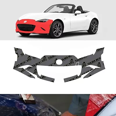 16-23 Mazda MX-5 Miata Pre-Cut Front Bumper Paint Protection Film PPF • $106.24