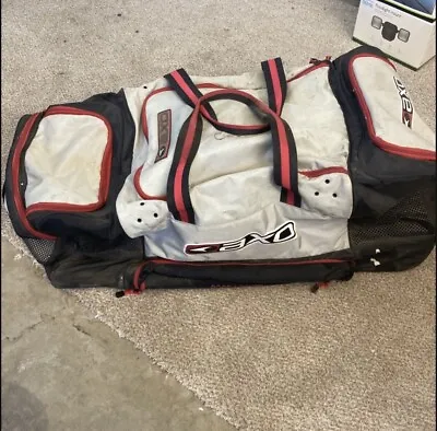 AXO Sport Motocross Roller Gear Bag BlackWhite And Red 3feet Long • $35