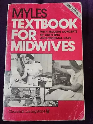 Vintage Book  Myles Midwifery  9th Edition 1981 GC. • £12