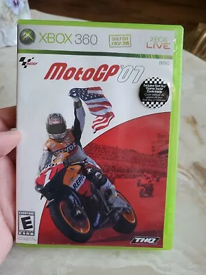 Moto GP 2007 Microsoft Xbox 360. Complete With Manual CIB. Tested - Works Great • $14