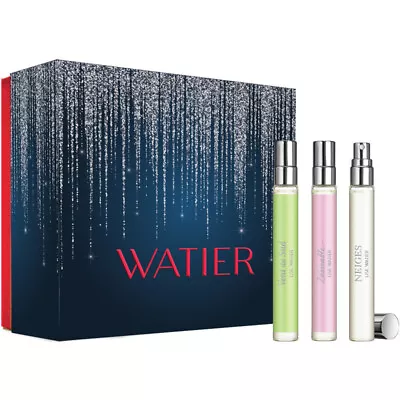 WATIER  EDP Travel Spray Gif Set Neiges Desirable Vent Du Sud 10ml Each  NIB • $72.42