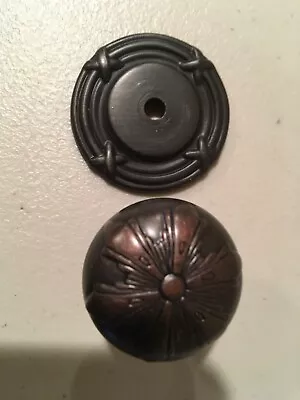 Cosmas Cabinet Knobs With Back Plates (7682ORB / 9468ORB) 50 Sets • $45