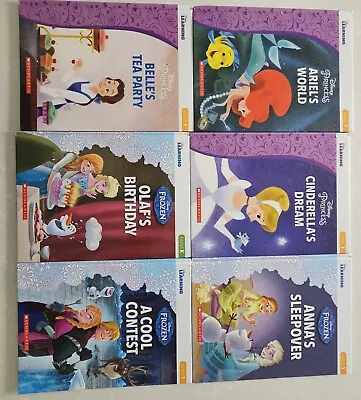 DIsney Princess & Frozen Box Set Learning Reading Books • $10