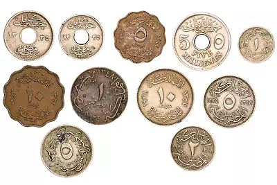 Small Collection Of Egypt Coin • £10
