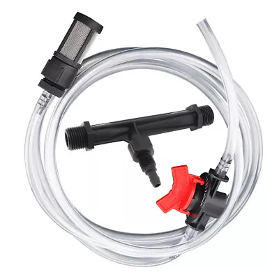 1/2  Garden Irrigation Device Venturi Fertilizer 2m Injector Switch Water Tube • $15.41