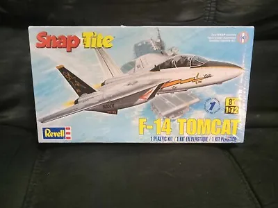 F-14 TOMCAT FIGHTER 1:72 Scale Level 1 Snap Tite Plastic Model Kit By Revell • $16.99