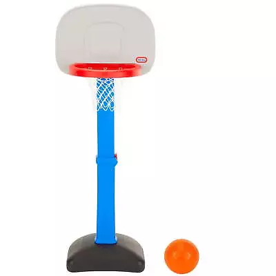 LittleTikes TotSports Easy Score Toy Basketball Hoop With BallHeight Adjustable • $33.23