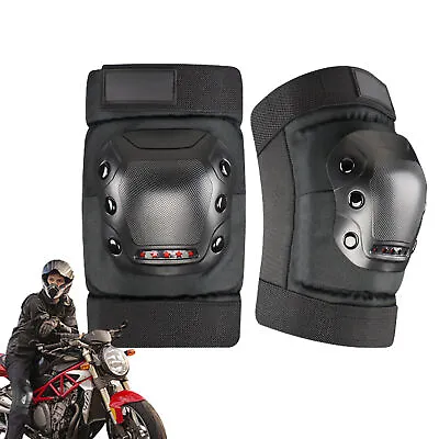 Motorcycle Knee Guard Adults Motorcycle Soft Lined Kneepads Protector Guard Pad • $18.57