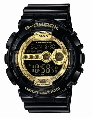 New With Tags Casio Men's G-Shock Digital Quartz Watch - GD-100GB-1CS Black • $30