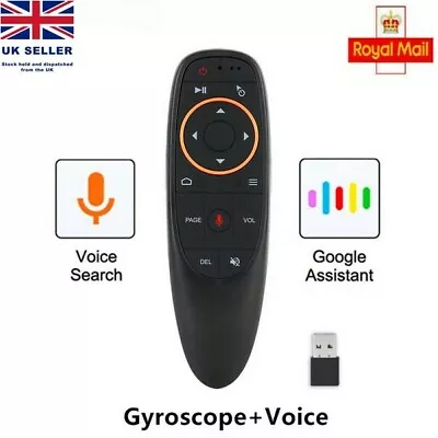 £8.99 • Buy G10S 2.4GHz Wireless Air Mouse Remote For Android TV Box PC Projector