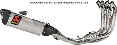 Evolution Full Titanium Exhaust Akrapovic S-B10E10-APLT For 20-23 BMW S1000RR • $2577.95