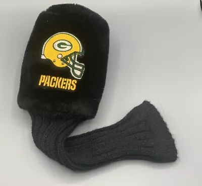 Green Bay Packers NFL Golf Club Head Cover Black Number X 10 Plush Vintage • $7.96