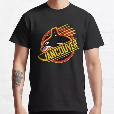 Hot Sale!!! Rare: Vancouver Hockey Retro Canucks Classic T-Shirt Size S-5Xl • $9.99