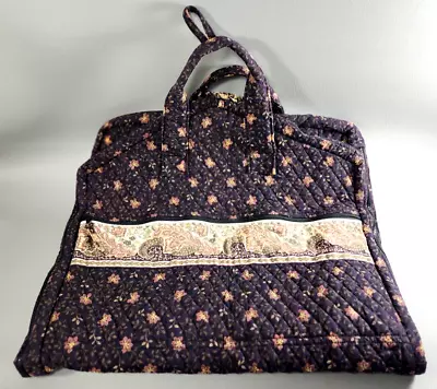 Vera Bradley  Black Walnut  Garment/Suit Dress Travel Bag - Vintage/Retired • $29.99