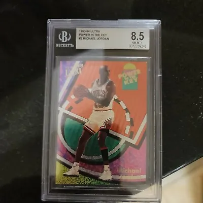 1993-94 Fleer Ultra Power In The Key # 2 Michael Jordan BGS 8.5 FRESHLY GRADED!! • $490