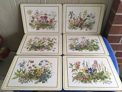 Pimpernel England Set 6xVintage Placemats“Springtime Flowers”Excellent Condition • $44