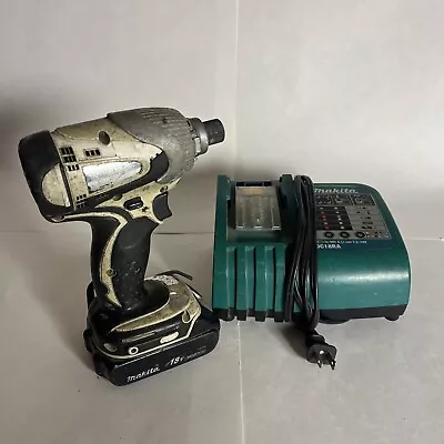 Makita 18v Hex Impact Driver BTD142 Battery & Charger • $44