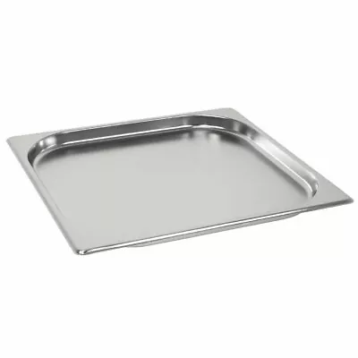 Gastronorm 2/3 Stainless Steel Containers Bain Marie Food Pan • £9.37