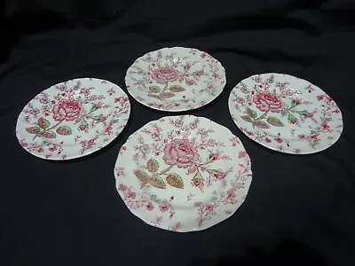 Johnson Brothers - Rose Chintz - Set Of 4 Bread Plates - Made In England • $23