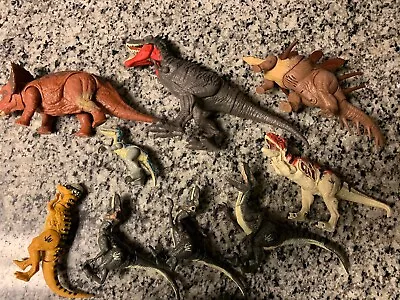 Lot Of 9 Jurassic Park / World Dinosaur Figures • $27