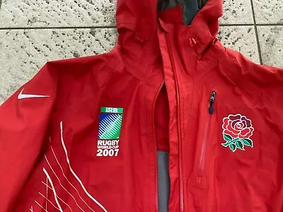 £69.99 • Buy Nike England Rugby WC 2007 Player Issued Rain Jacket Large