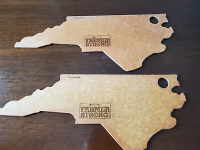 Epicurean Wood Cutting Boards Shape Of North Carolina Lot Of 2 New With Tags • $36.89