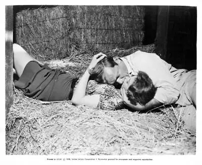 Tina Louise And Aldo Ray Kissing In The Hay Gods Little Acre 1958 Old Photo • $9