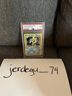 $100 • Buy Pokémon TCG Gyarados Base Set 6/102 Holo Unlimited Holo PSA 9