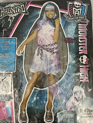 River Styxx Monster High Haunted Doll Dress Up Halloween Child Costume NEW 8-10 • $17.95