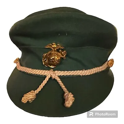 Vintage World War 2 Us Marine Corps Womens Reserve Female Hat. • $327