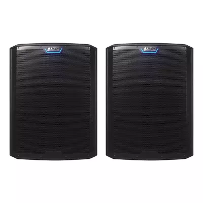 2X Alto TS18S Active 18  2500W Subwoofer Professional Sub Bundle • £1649