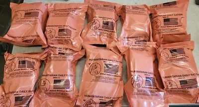 Single MRE Pack / Humanitarian Daily Ration -  2 Meals Per Package • $10