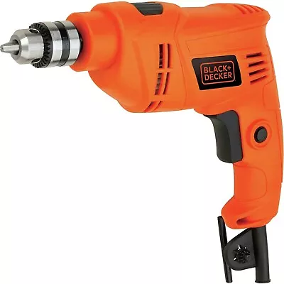 Black & Decker Hammer Drill 450W Power Tool Variable Speed Corded BEH201-GB • £15.24