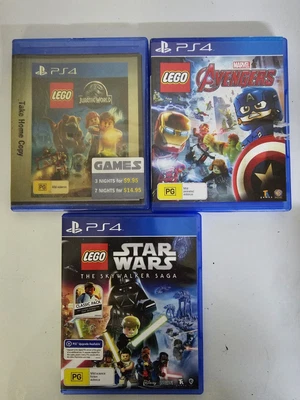 $85 • Buy ✅️ Lego Skywalker Saga, Avengers, Jurassic Park (PlayStation 4 PS4) FAST POST ✅️