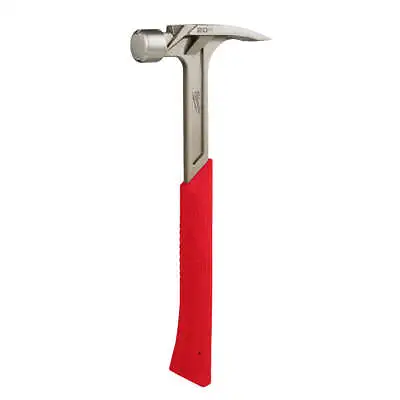 Milwaukee 48-22-9020 20 OZ Smooth Face Rip Claw Hammer W/ I Beam Design Handle • $27.52