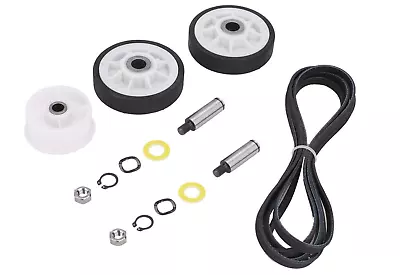 Maytag MDE5500AYW MDE4000AYW MDE6000AYW Dryer Roller Belt Pulley Repair Kit • $37.99